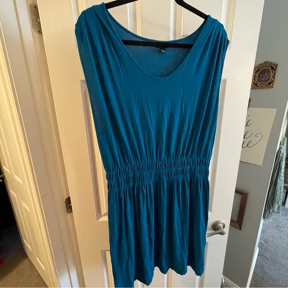 *DONATED* Banana Republic | Women's Blue Beach Summer Dress - Picture 1 of 9